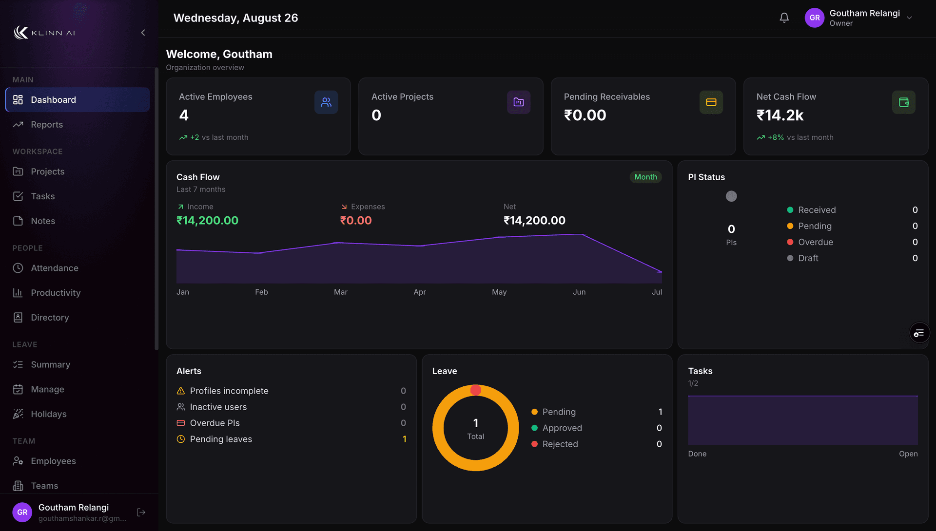 Klinn EMS website preview